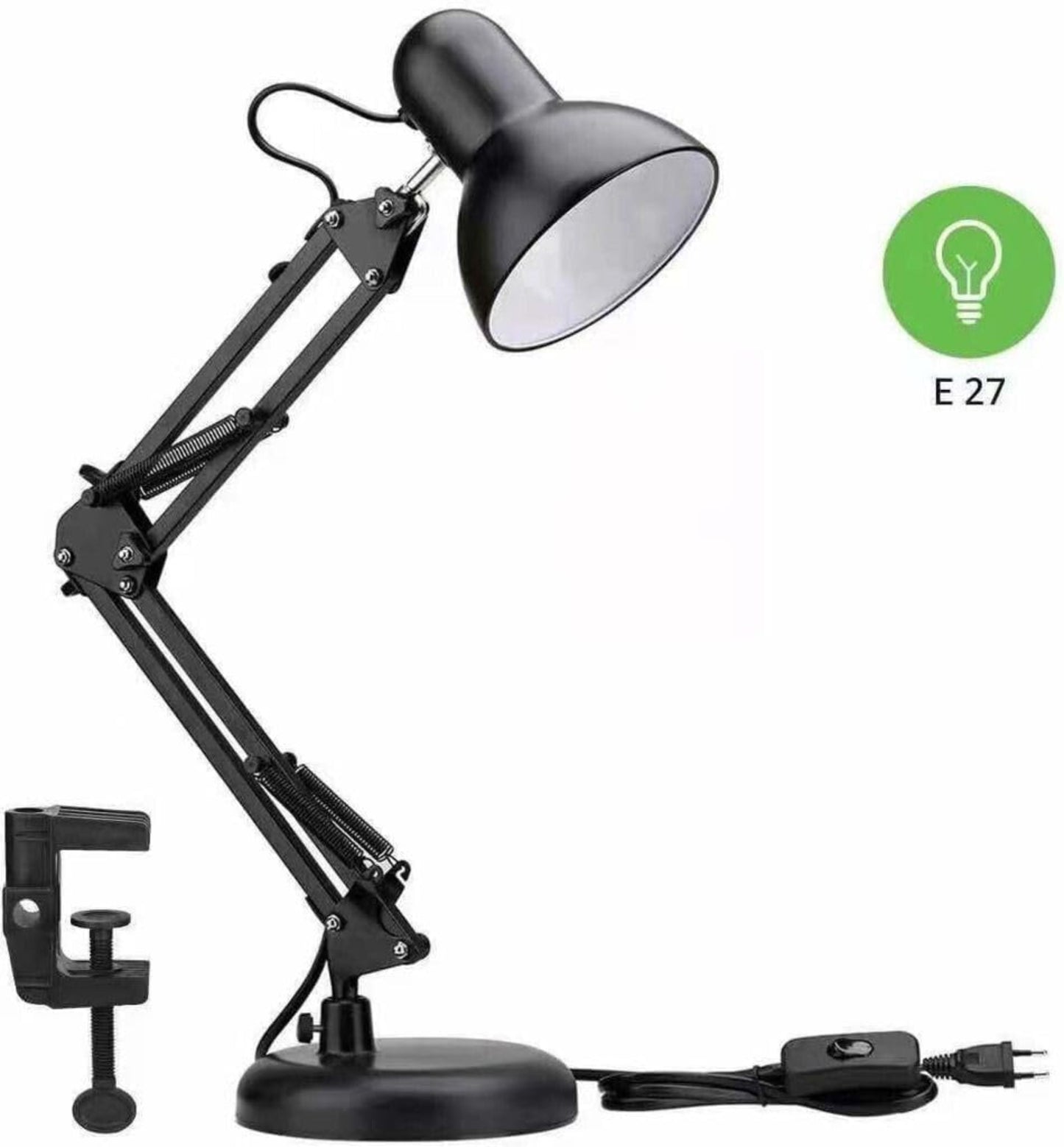 Lampada da tavolo Pixar nera