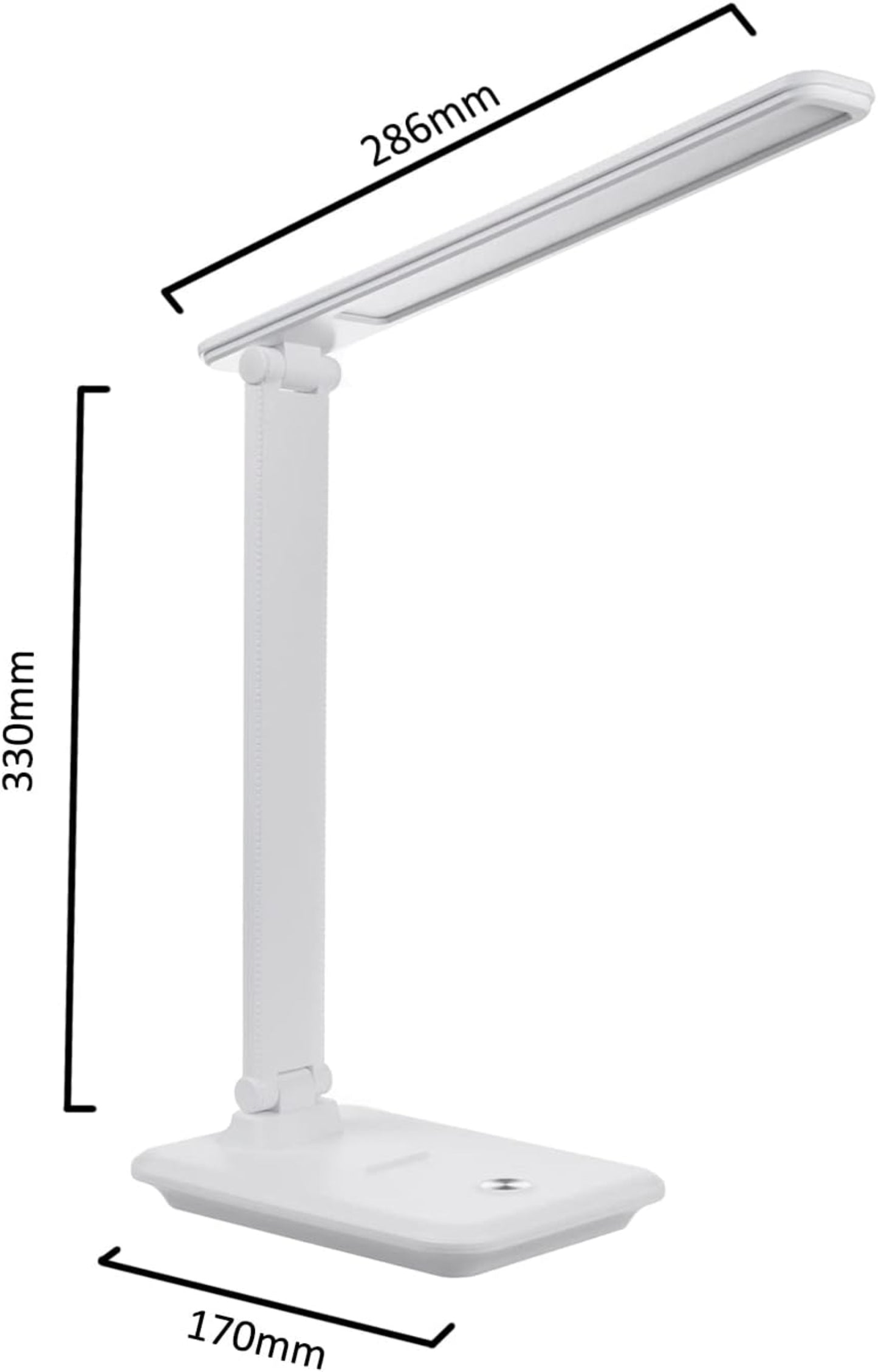 Lampada da scrivania LED misure