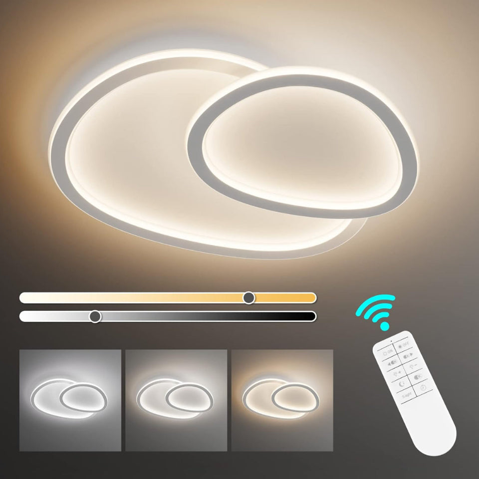 Plafoniera LED Stone small dimmerabile