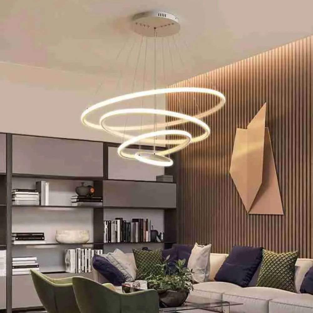 Sospensione Saturno XL in salone