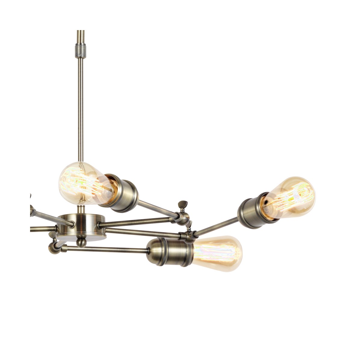 Lampada a sospensione Atomica Old Gold