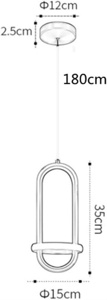 Sospensione Oval LED