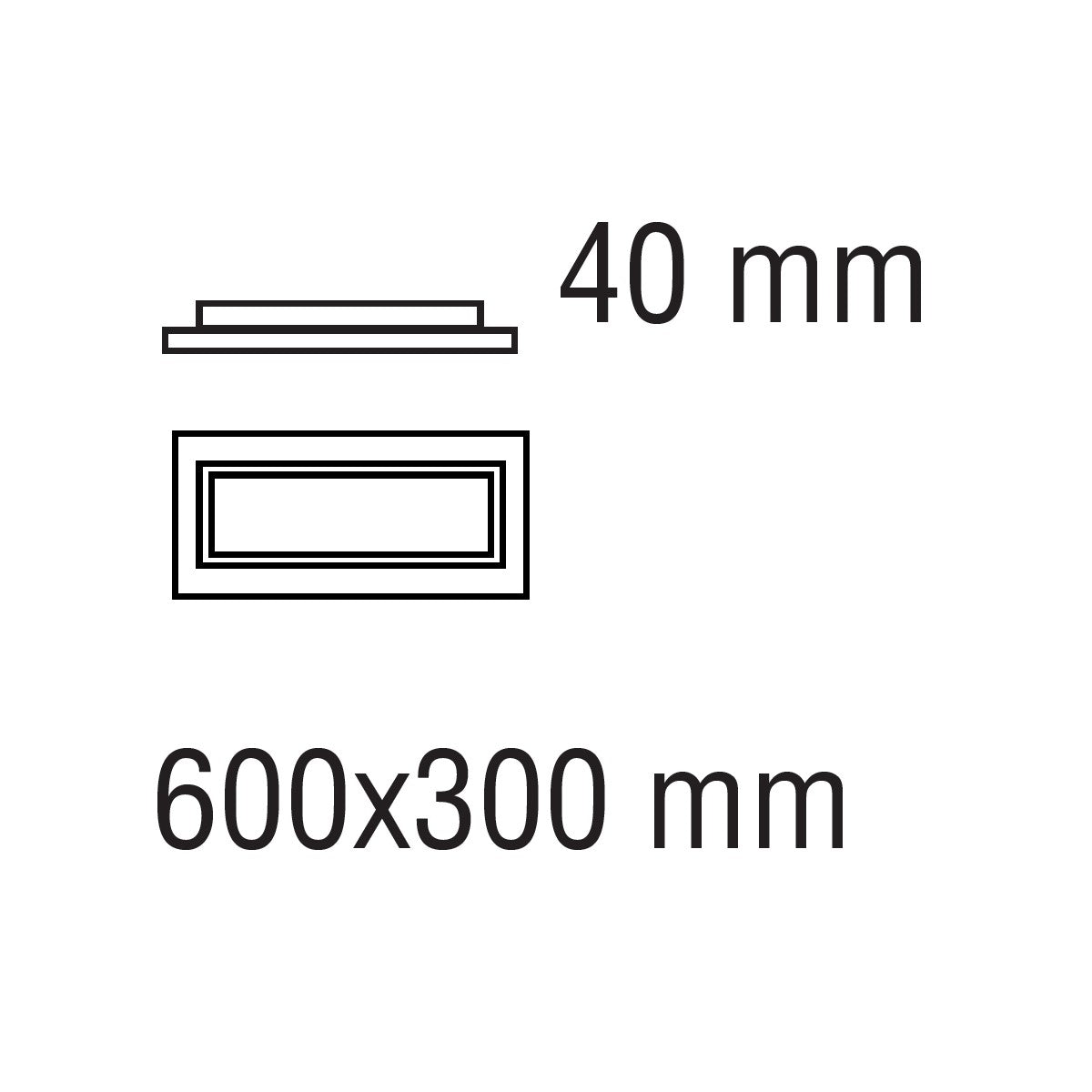 Plafoniera Hasbi 45w