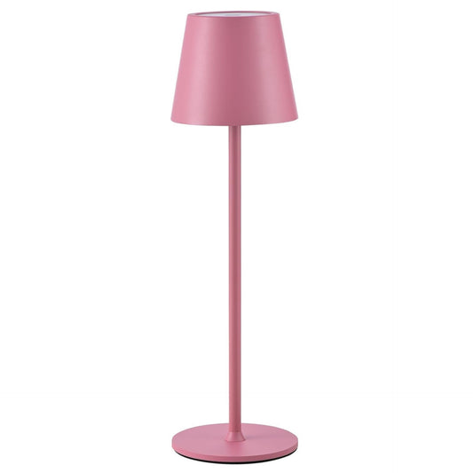 Poldina rosa, lampada da tavolo, da esterno e decorativa