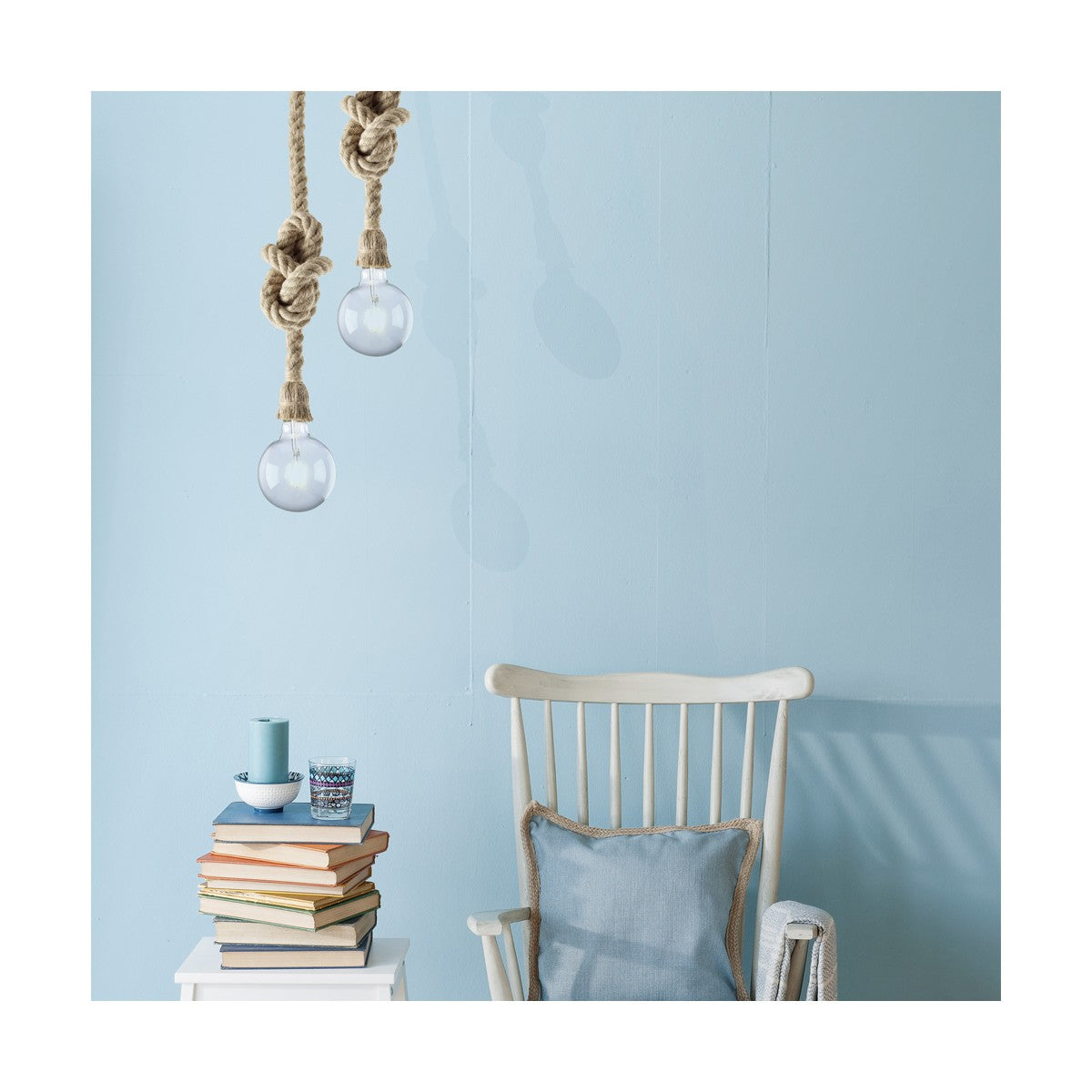 Sospensione corda 1 luce