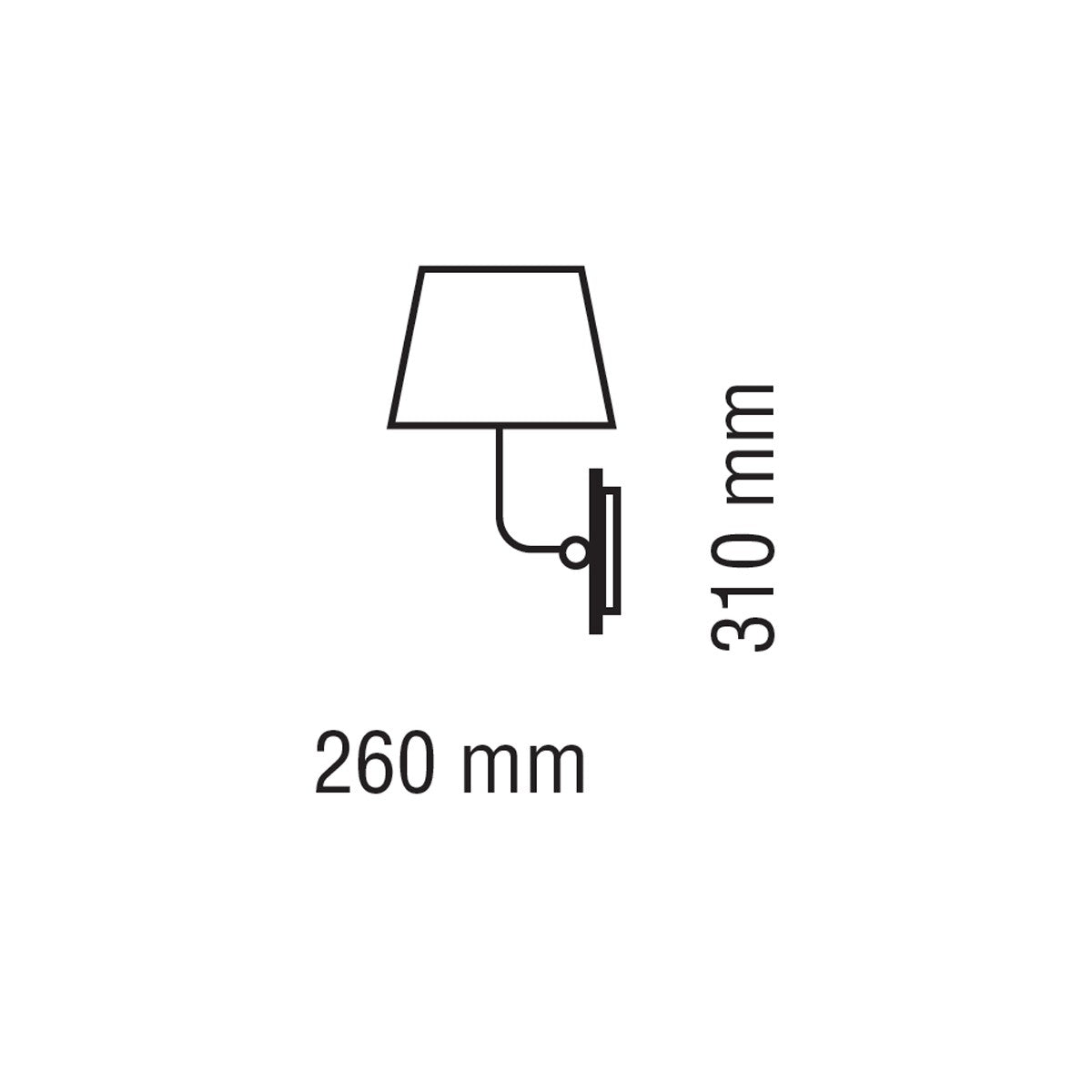 Lampada da parete Solor