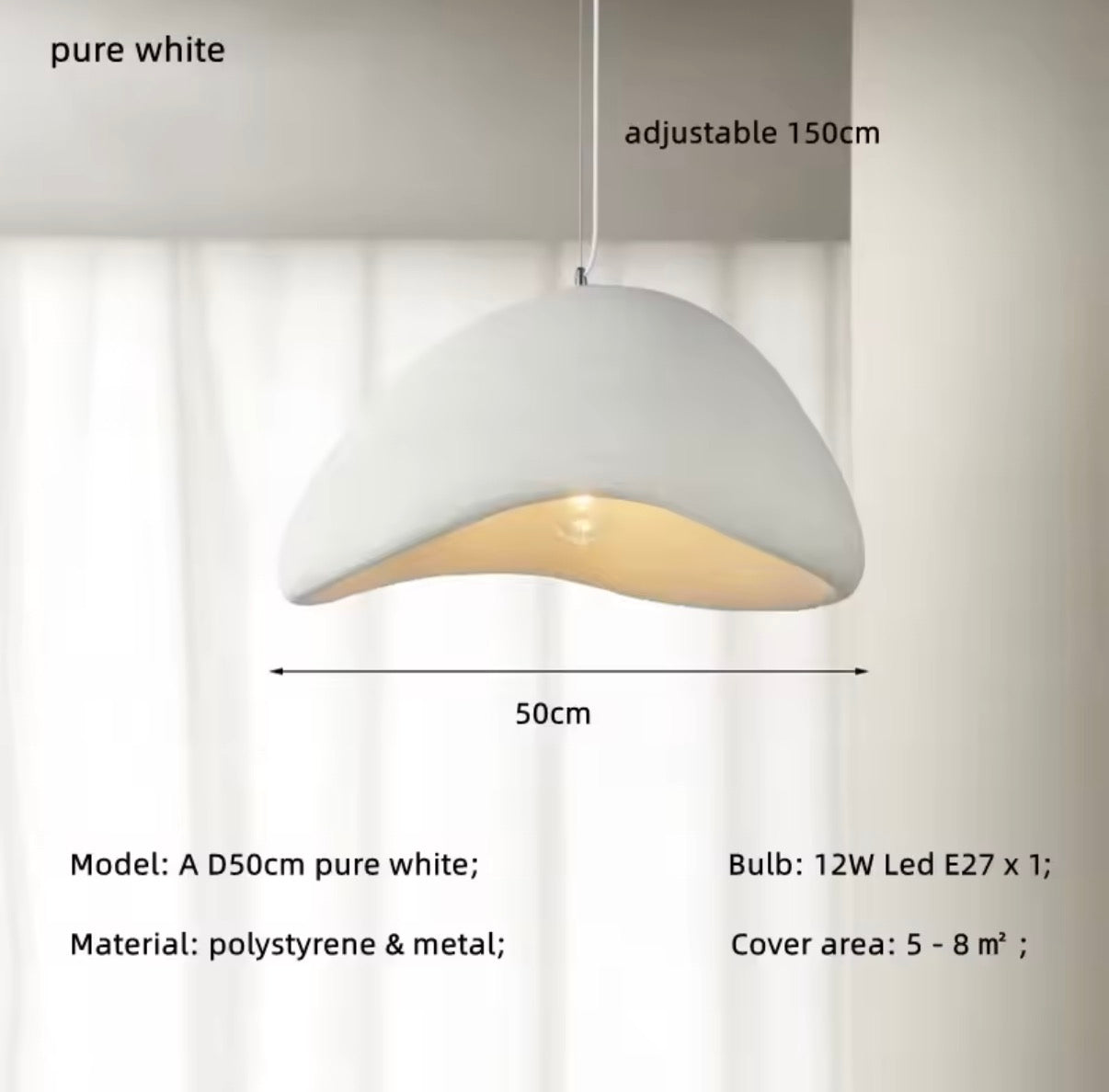 Lampada a Sospensione Nuvola