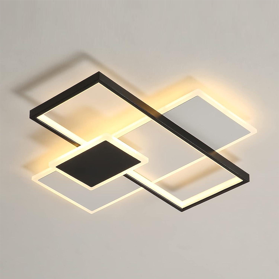 Plafoniera LED Rettangoli Media 46w