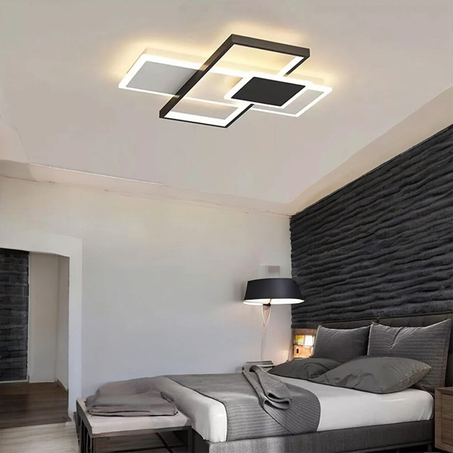 Plafoniera LED Rettangoli Media 46w