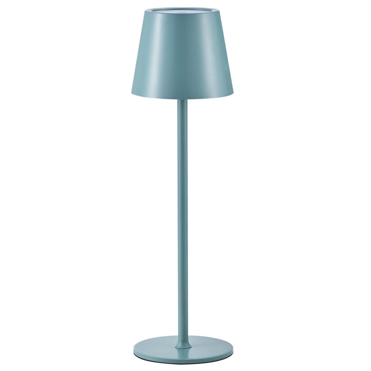 Poldina azzurra, lampada da tavolo, da esterno e decorativa