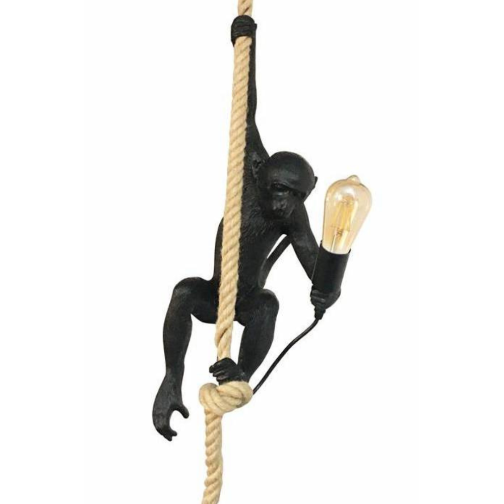 Sospensione Scimmia nera
