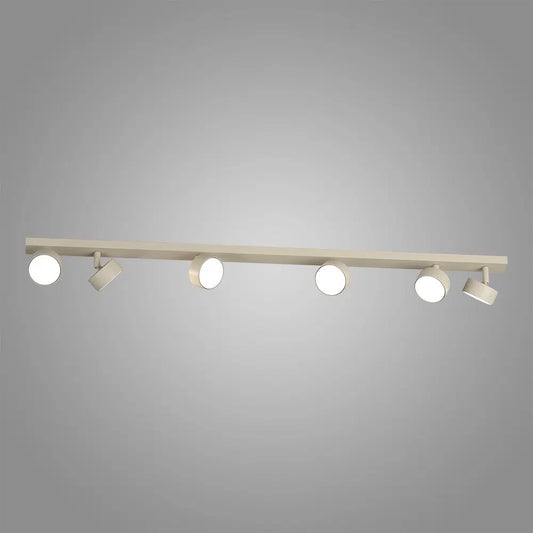 EDRA Faretto a Binario Moderno 6 Luci Orientabili