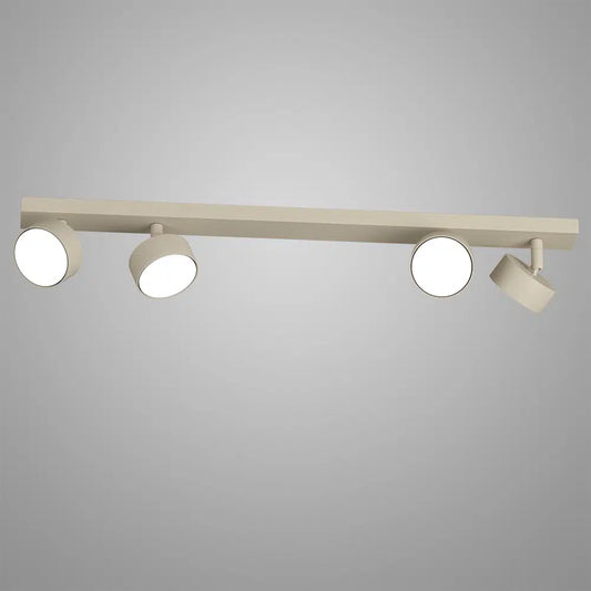 EDRA Faretto a Binario Moderno 4 Luci Orientabili