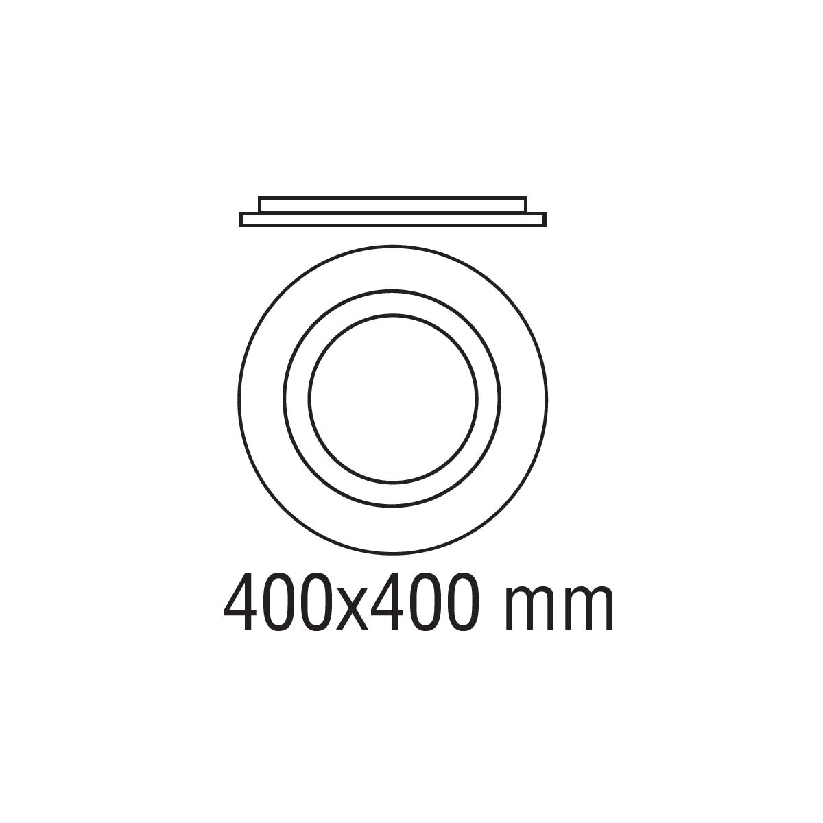 Plafoniera Hasby 24w R