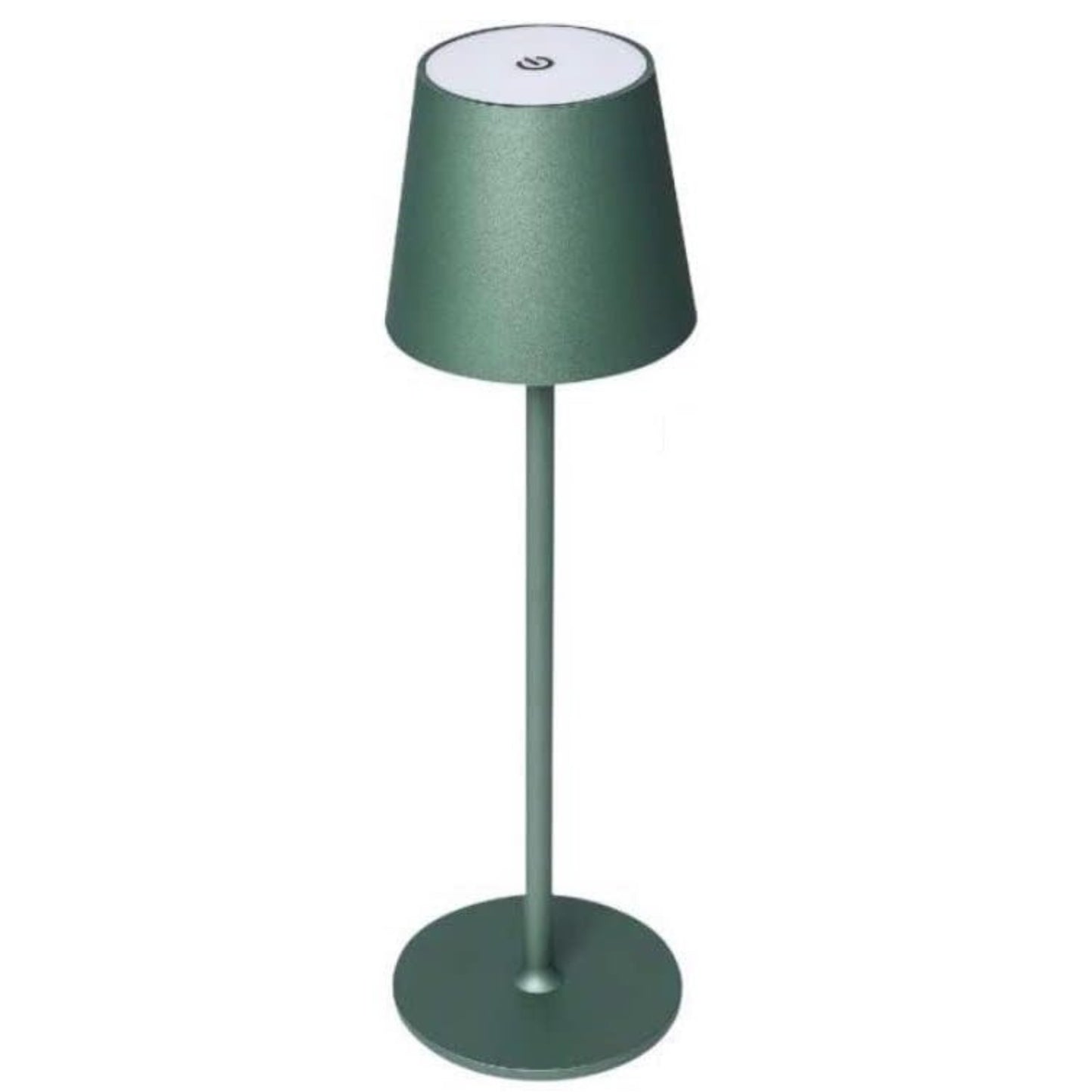 Poldina verde, lampada da tavolo, da esterno e decorativa